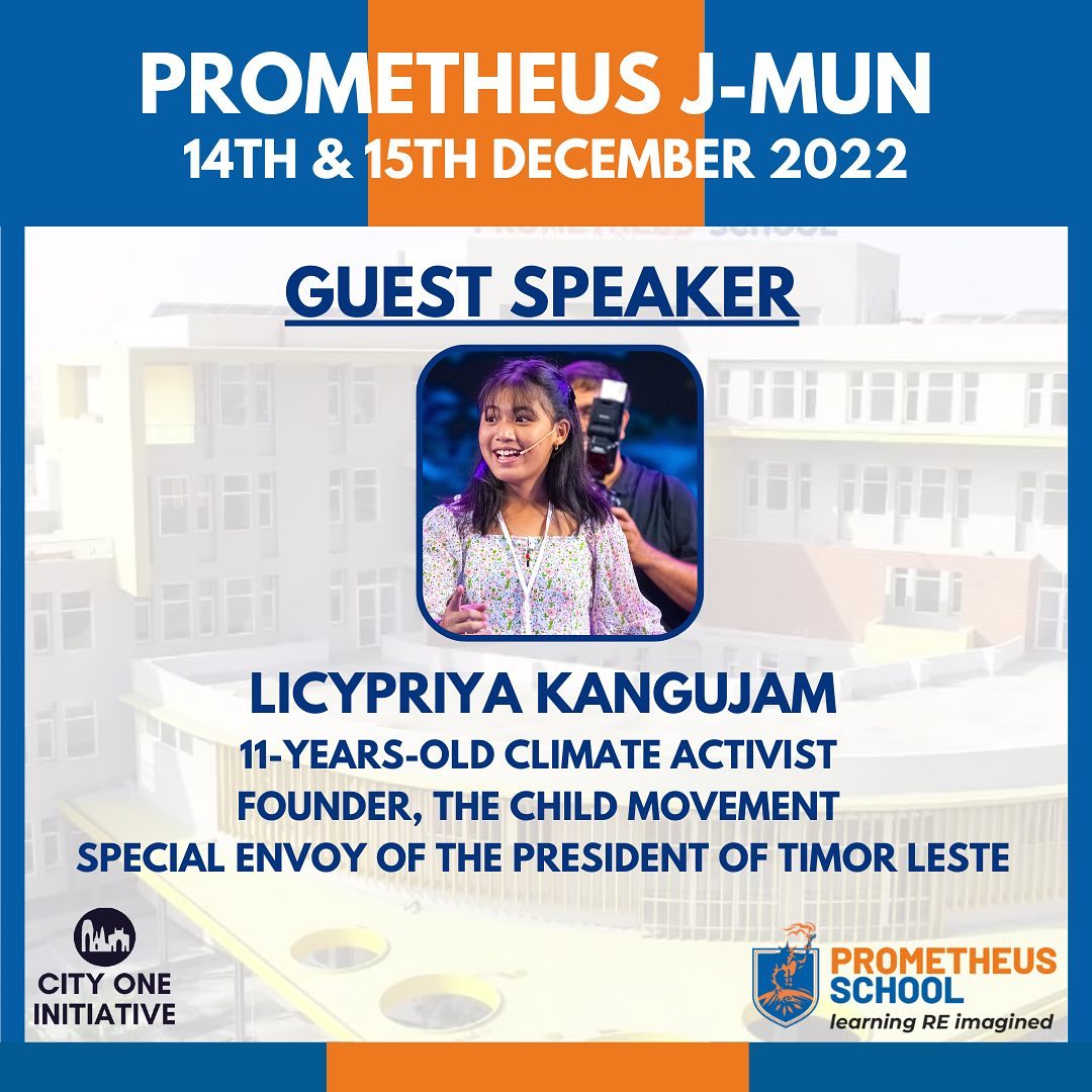 Will be speaking at Prometheus School, Noida on 14th December! ♥️🙏🏻
@prometheusschool @cityoneinitiative